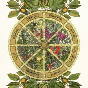 TheWheel Of The Year by Hæslwrid (Haeslwrid.com)